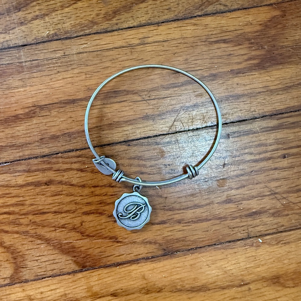 Bella Ryan Silver Initial Charm Bracelet